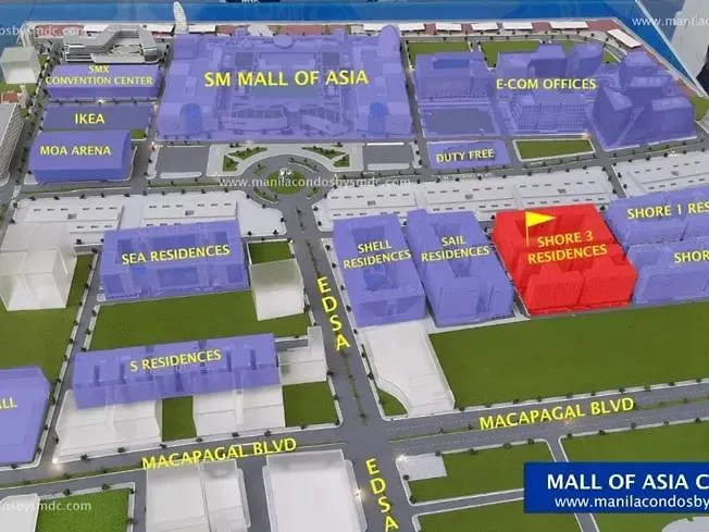 Apartment - 2 Smart Tv - Near Mall Of Asia Moa 菲律宾
